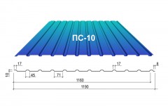 Профнастил Dzhun ПС 10